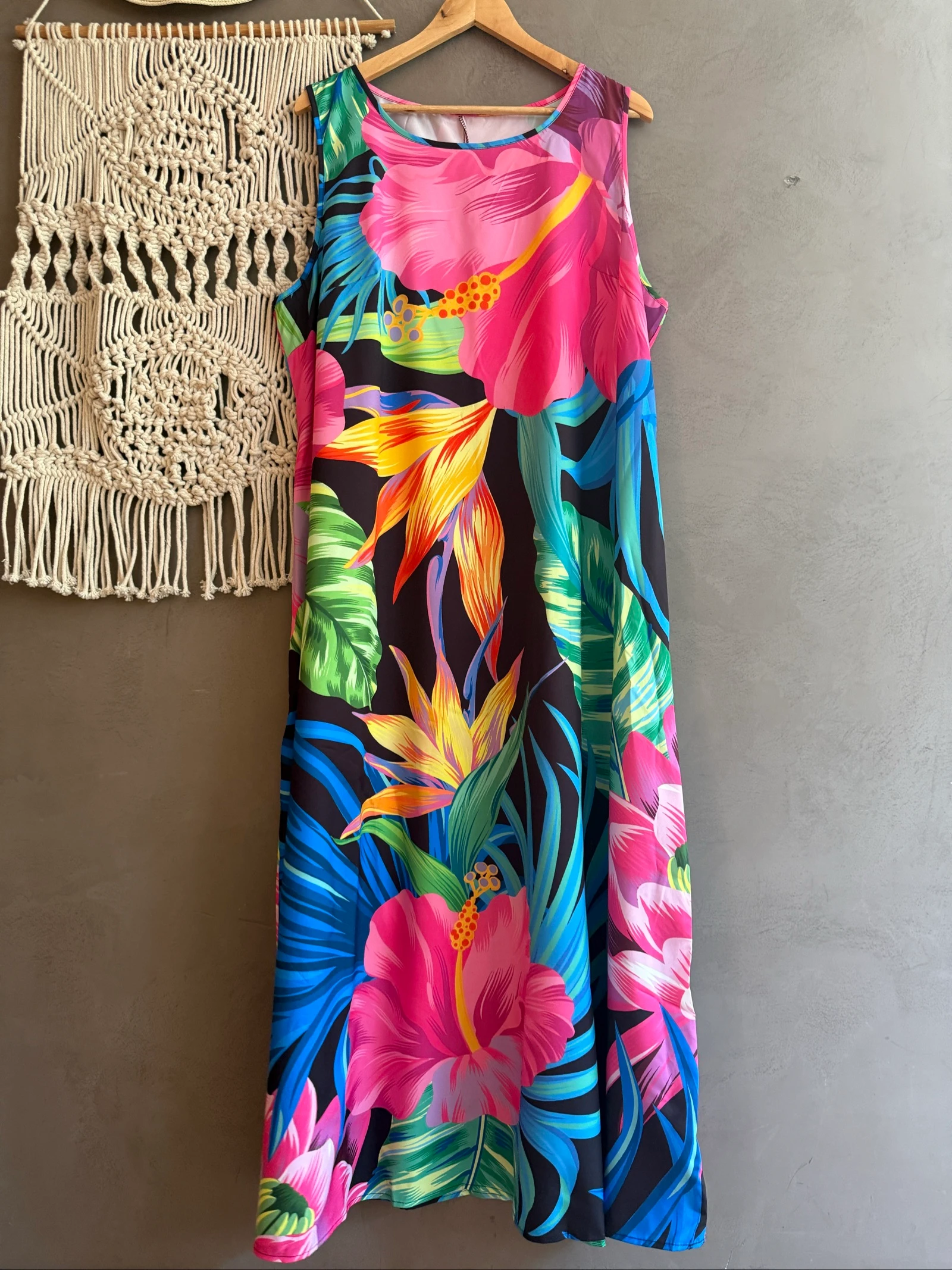 Vestido talla 50/52 bonitos colores cómodo amplio – photo 2